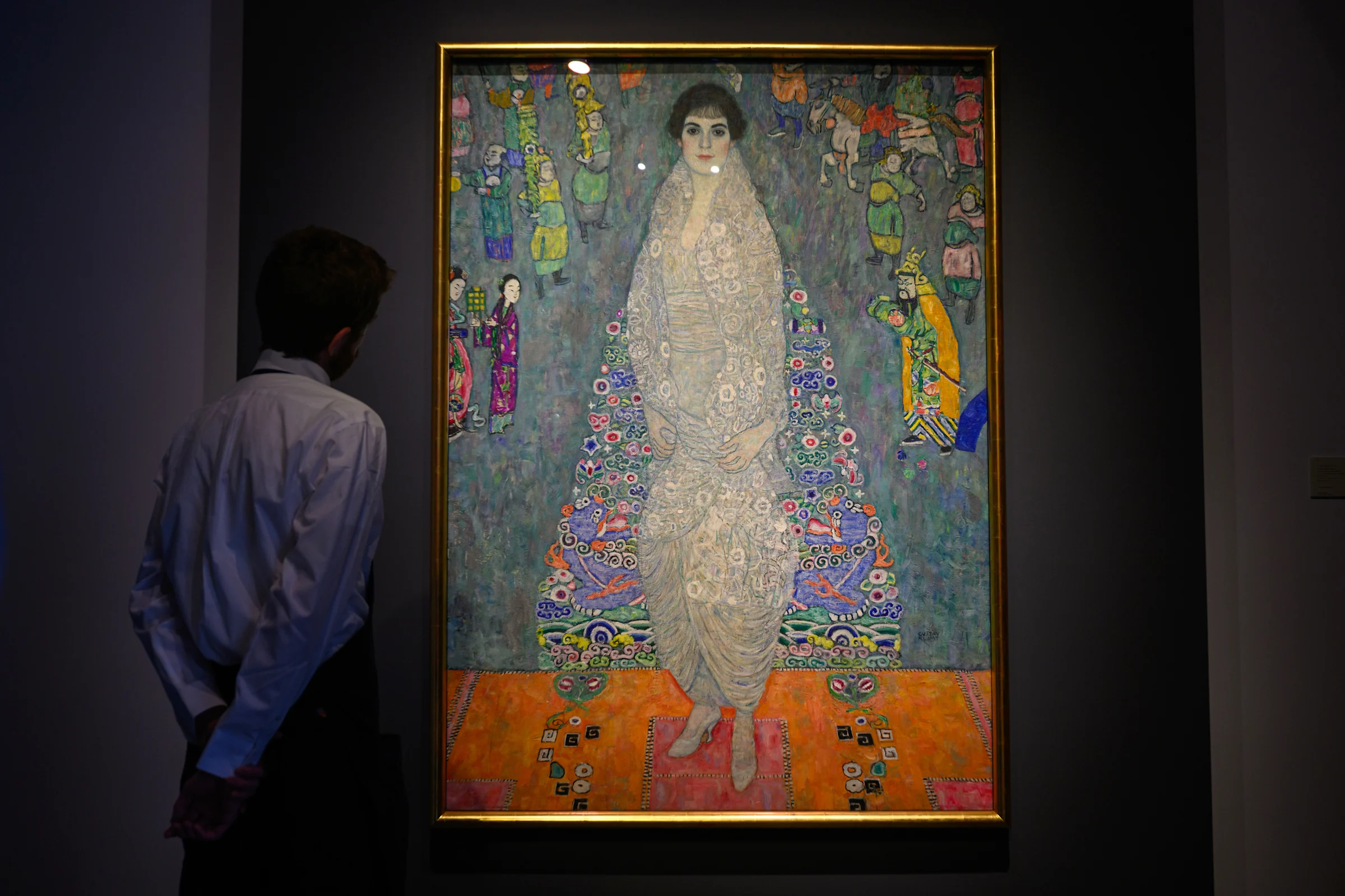 罕見全身肖像：東方意象中的維也納名媛