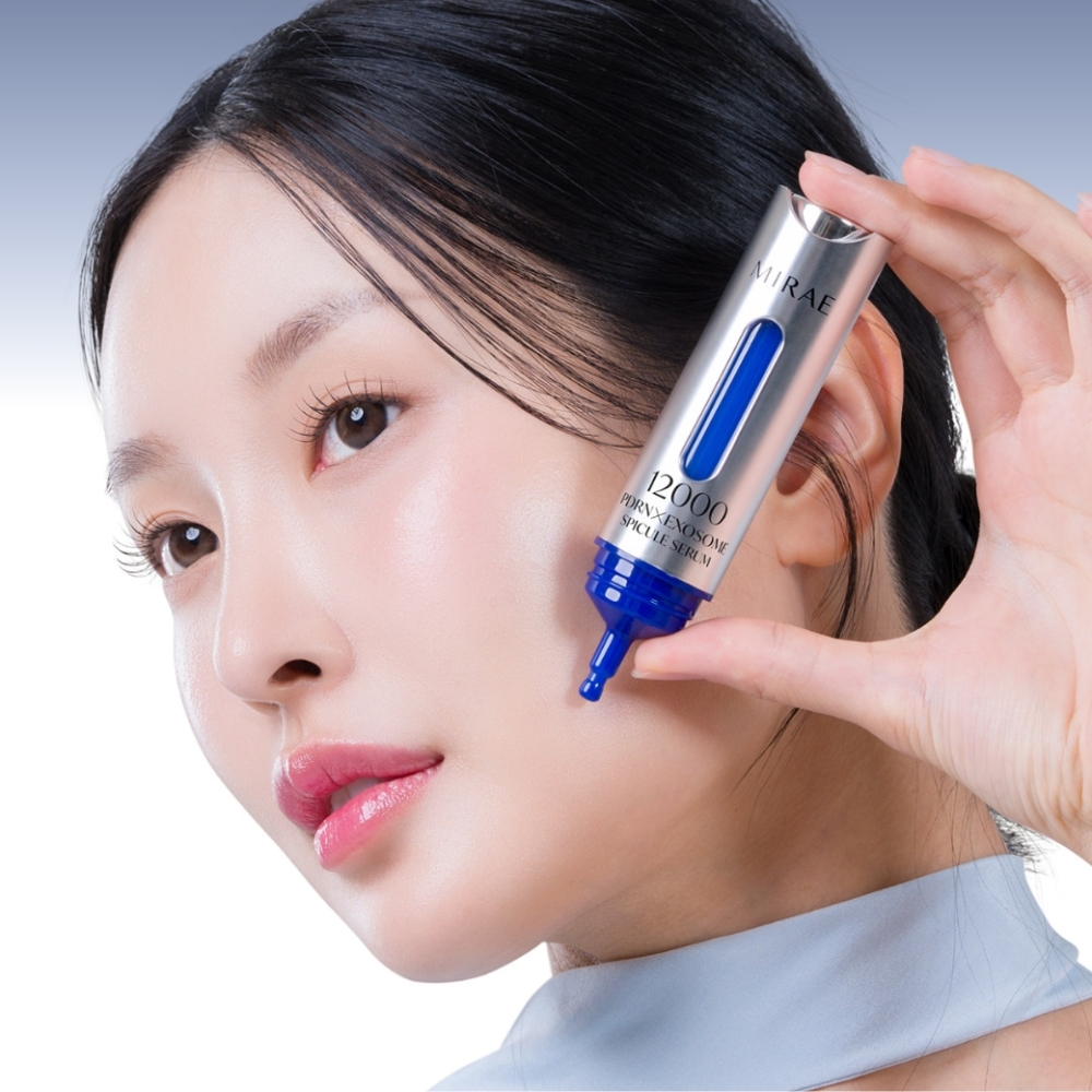 未來美這款精華主打PDRN、外泌體與植物藻針的三效合一