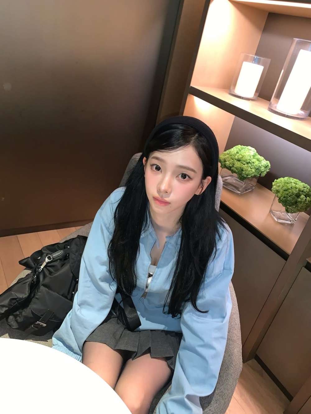 Karina送給粉絲一瓶香水