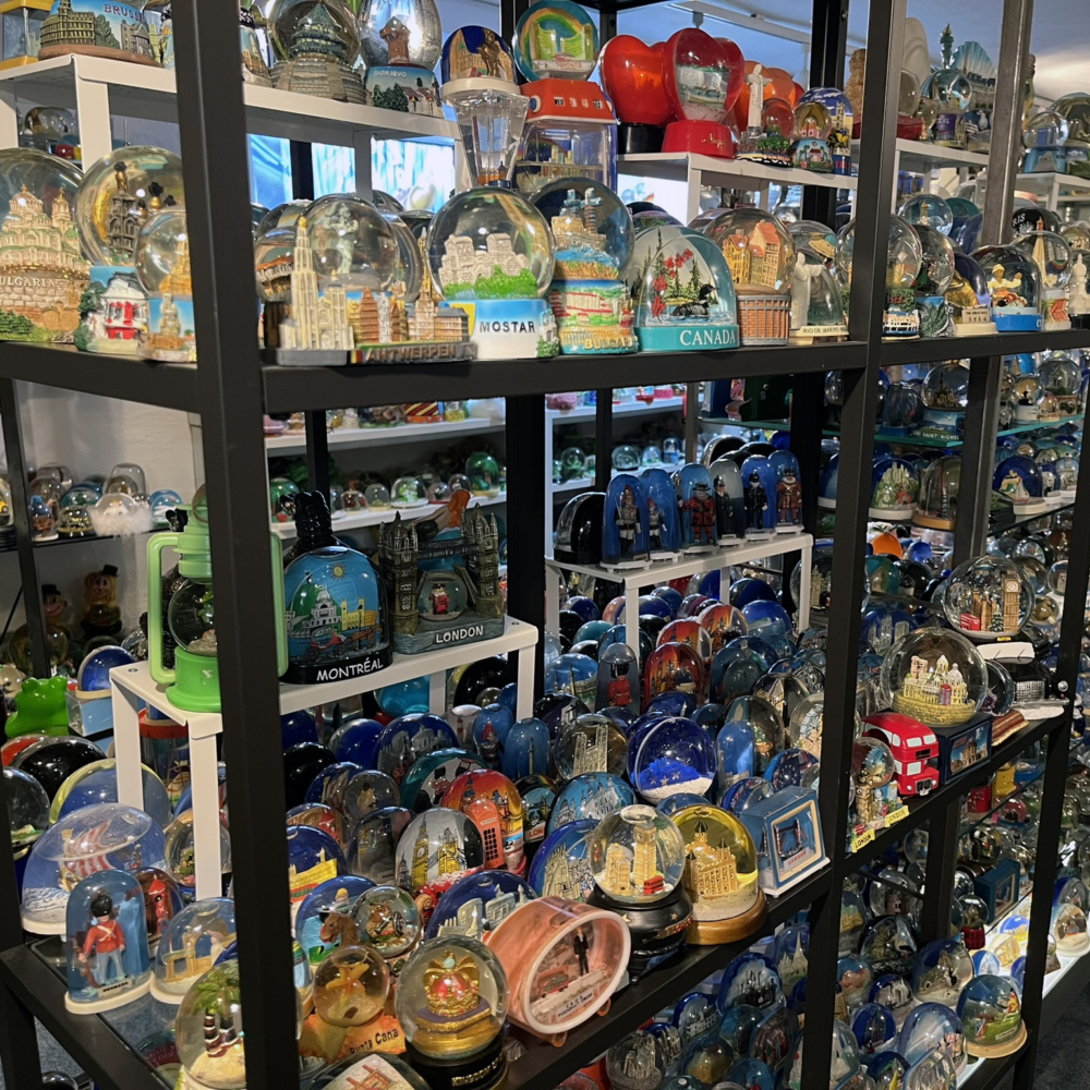 「雪花球呈現了一個完美的世界」