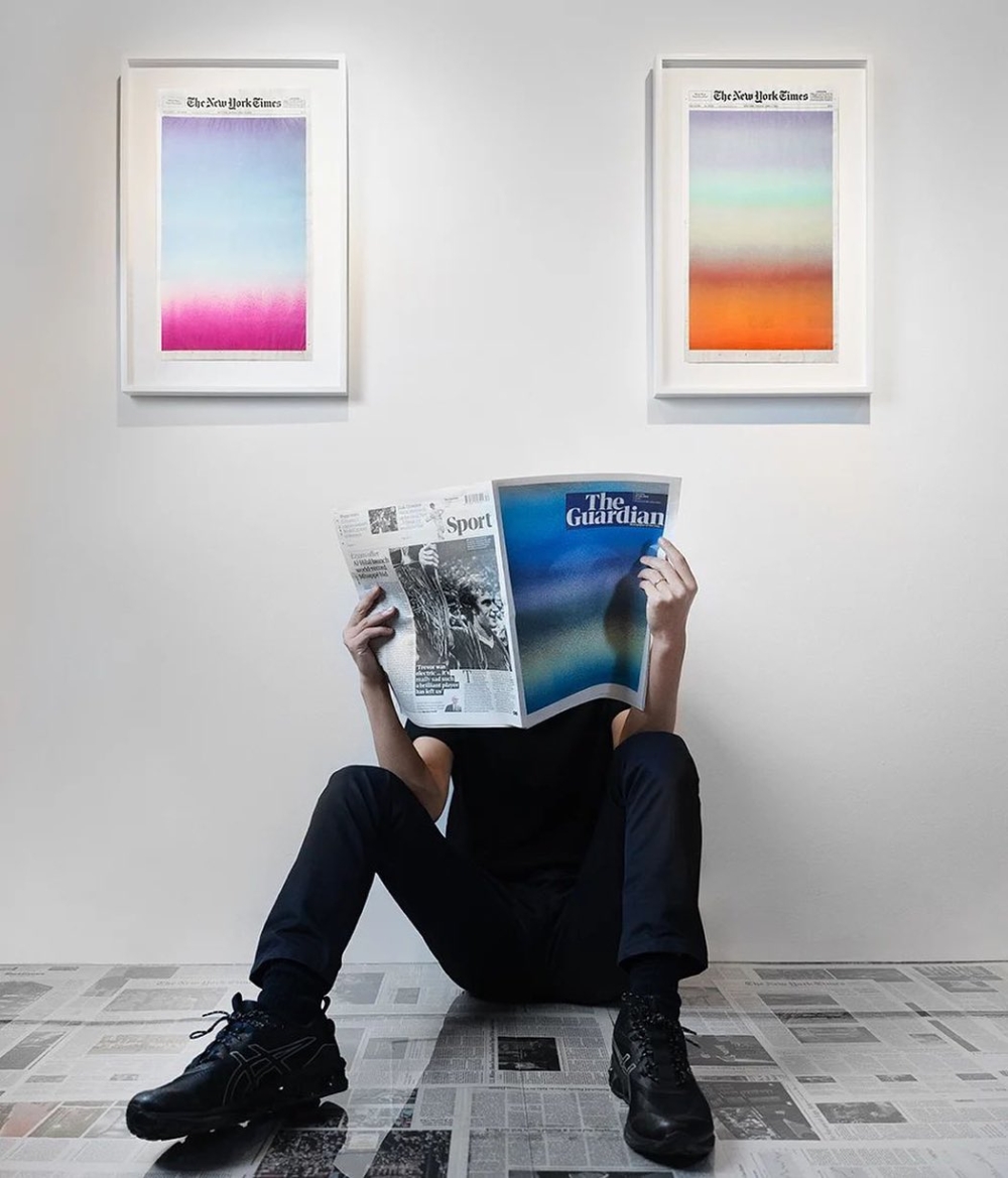 為什麼他要這樣做？因為新聞太重，天空太美