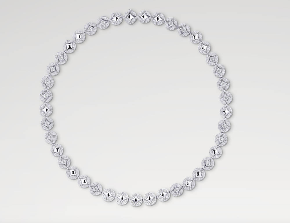 Louis Vuitton Galaxie 項鍊 - 配白K金及鑽石