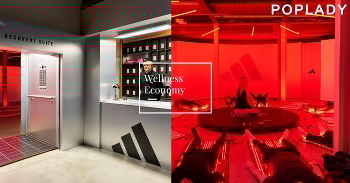 adidas Hybrid Hotel倫敦登場、時裝週安排冥想課程，奢侈品牌瞄準Z世代，押注2兆美元健康經濟Wellness Economy