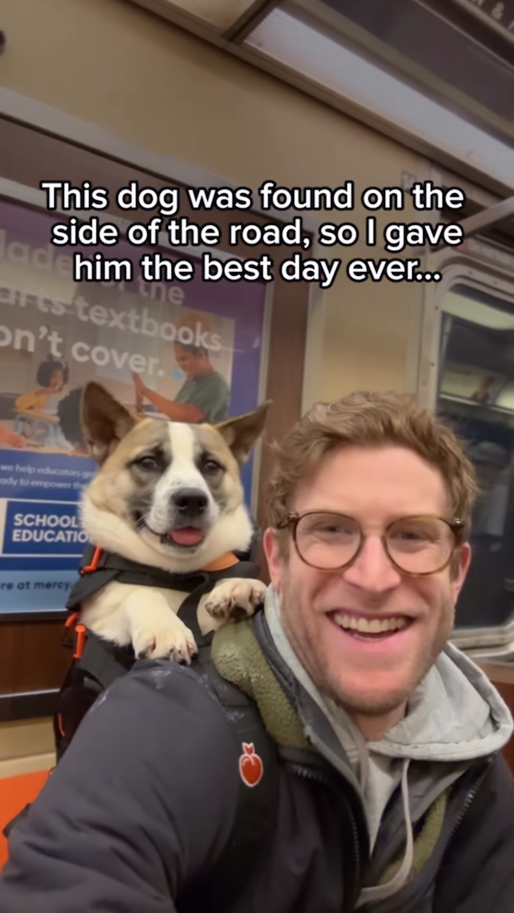 他透過社群影片讓狗狗的性格被人看見，吸引更多志工參與，也讓潛在領養人重新認識收容犬