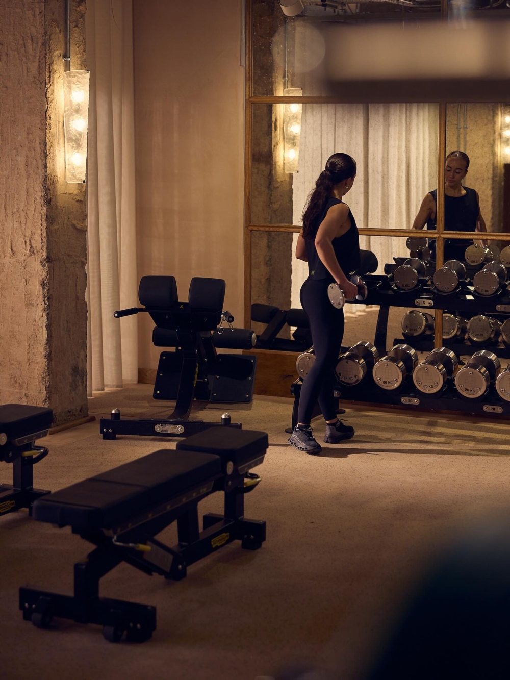 像是頂級醫療中心才有的配備，如今成了會員日常