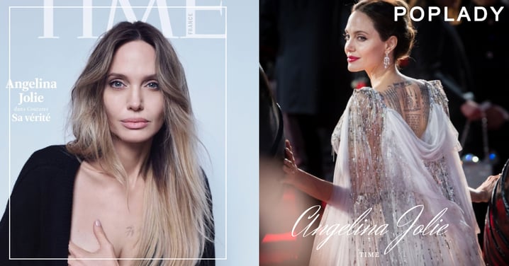 不修飾、不隱藏，Angelina Jolie首曝雙乳切除疤痕登雜誌封面，從失去母親到守護孩子，她用一張照片說出「選擇的溫柔與重量」