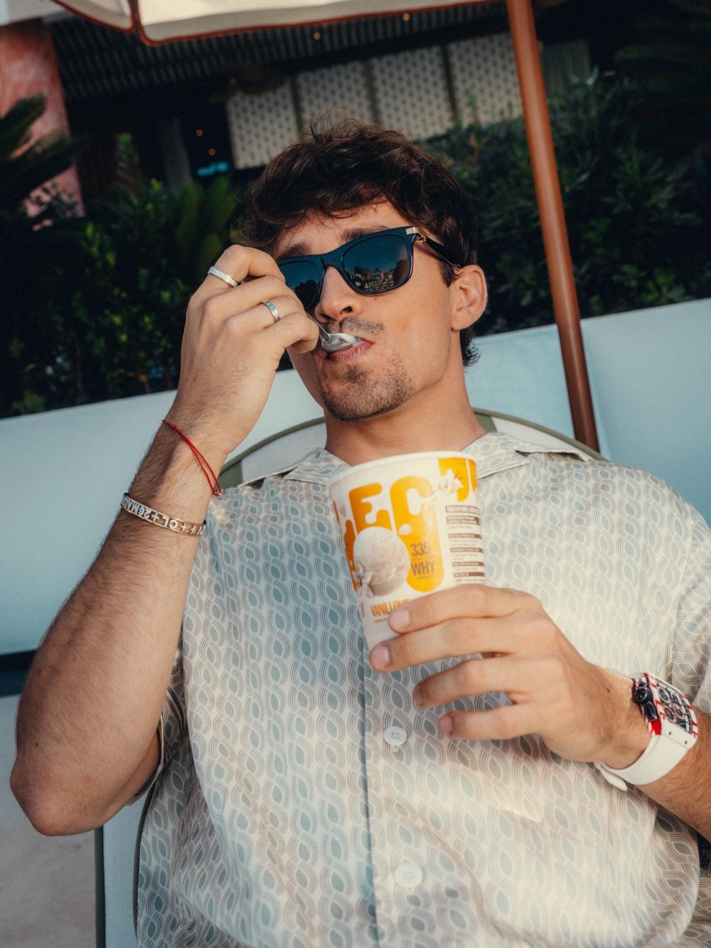 Charles Leclerc 將日常嗜好變成了品牌：他推出的冰淇淋品牌 LEC