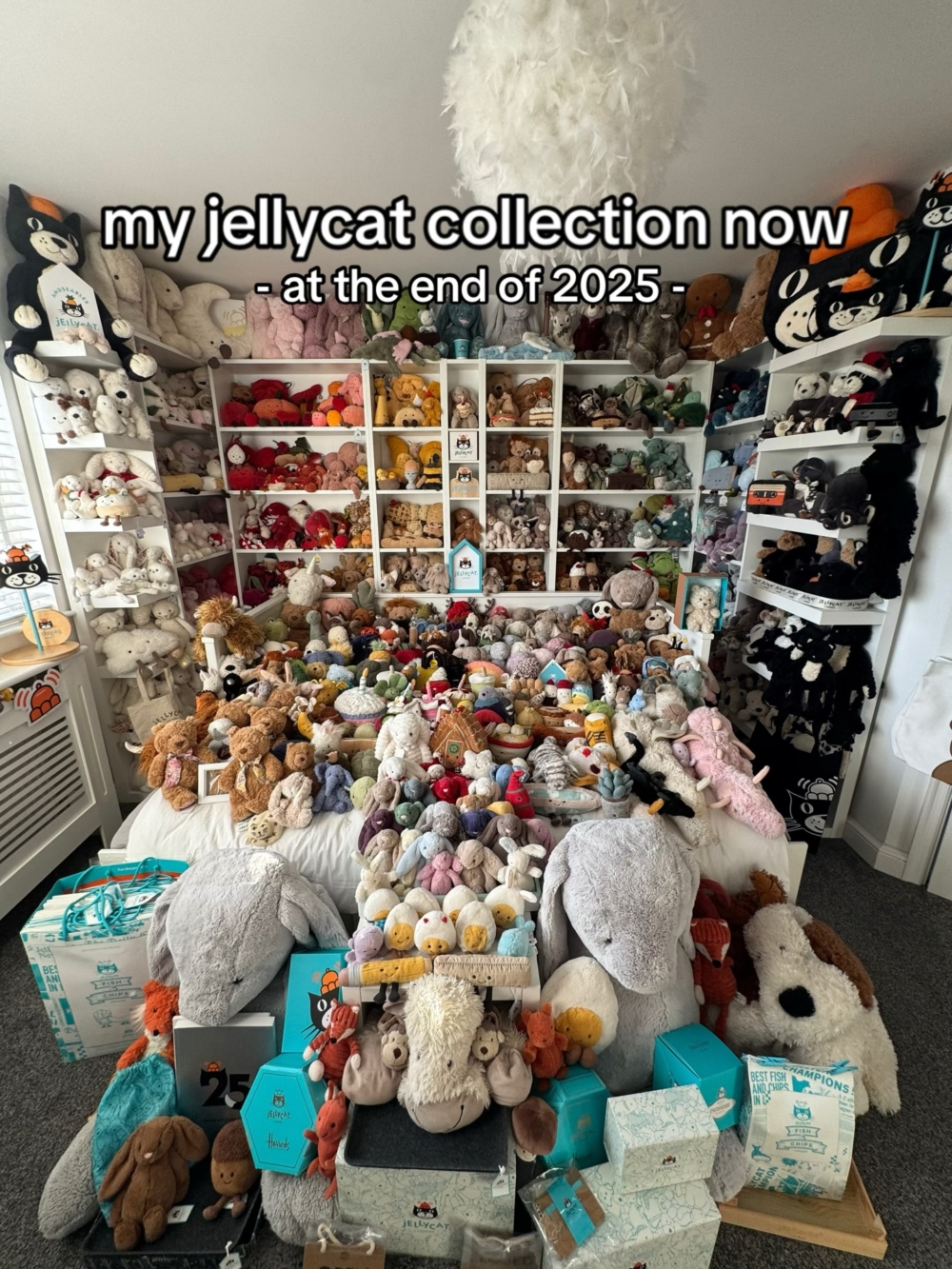 Hope Roberts房間變成了Jellycat博物館
