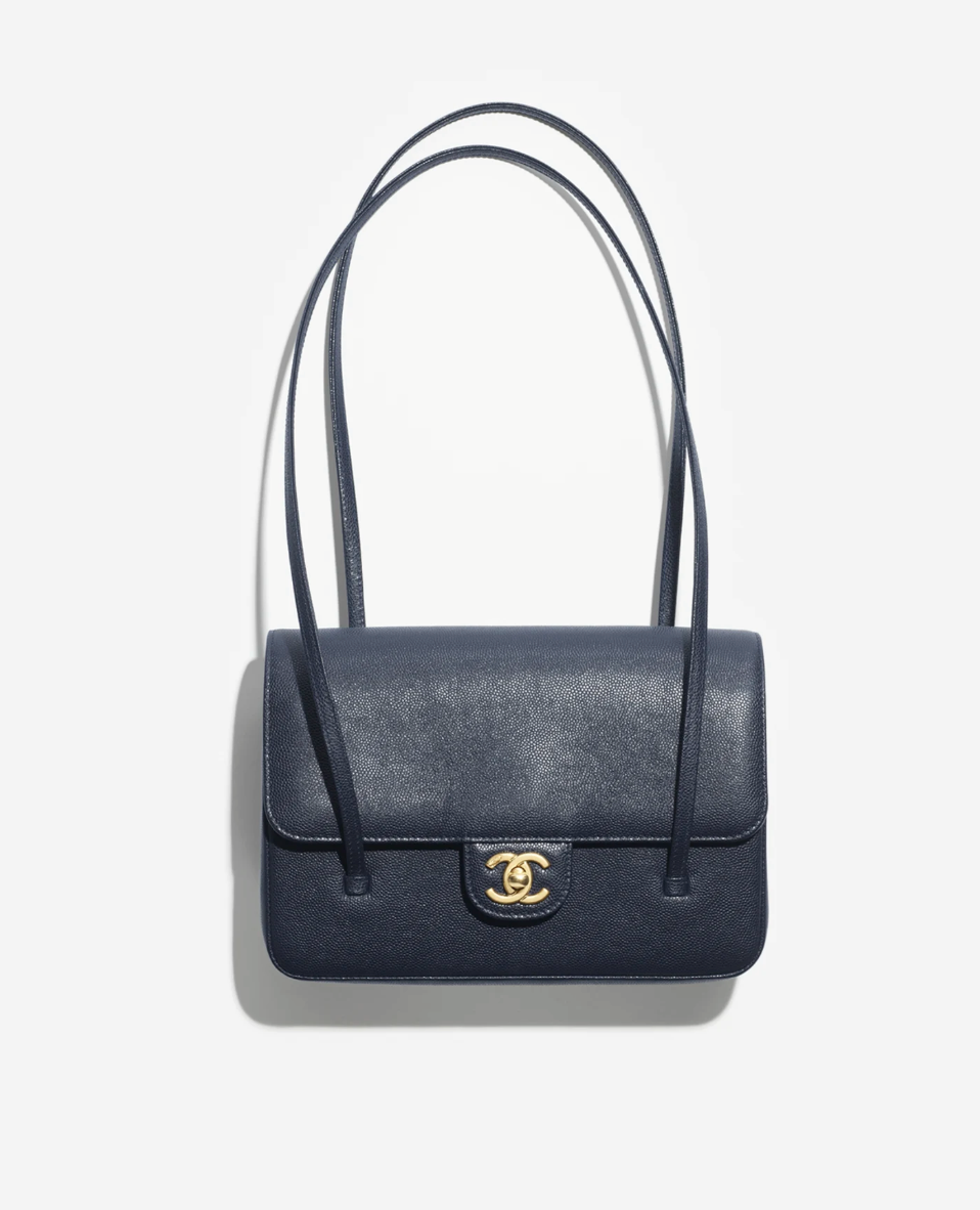 CHANEL 小型口蓋包Preppy Coco