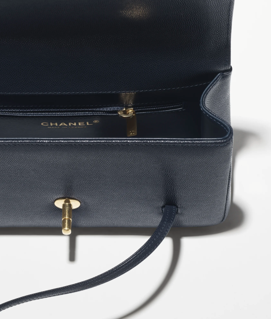 CHANEL 小型口蓋包Preppy Coco