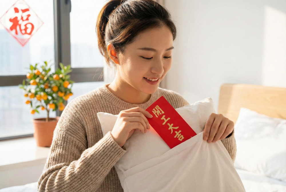 將開工利是帶回家，放在書桌角或枕頭下，不僅把好運融入日常，也能守護全年運勢，幫助你以平穩心態迎接新一年挑戰。