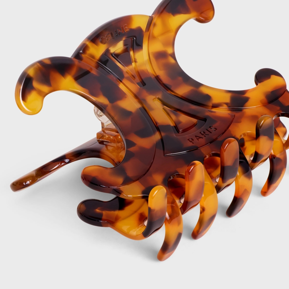 CELINE XL醋酯纖維爪夾