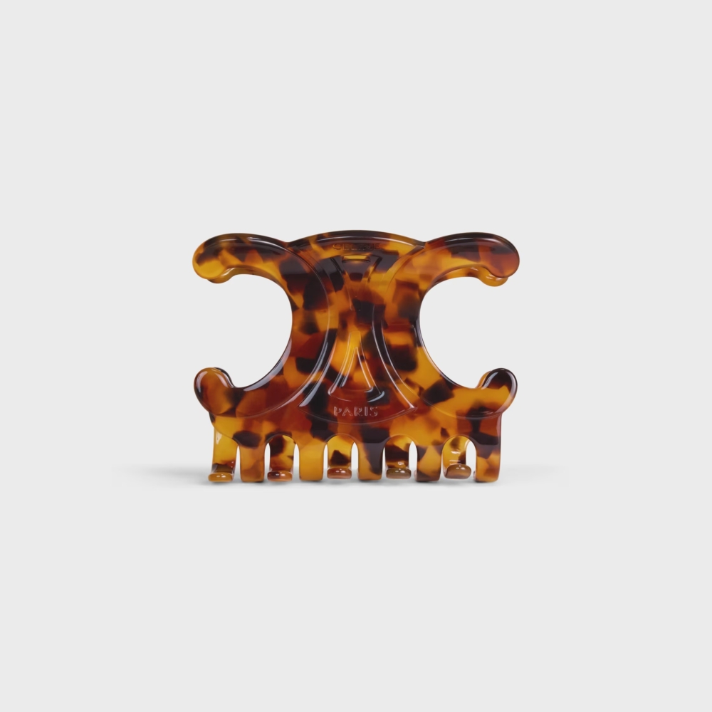 CELINE XL醋酯纖維爪夾