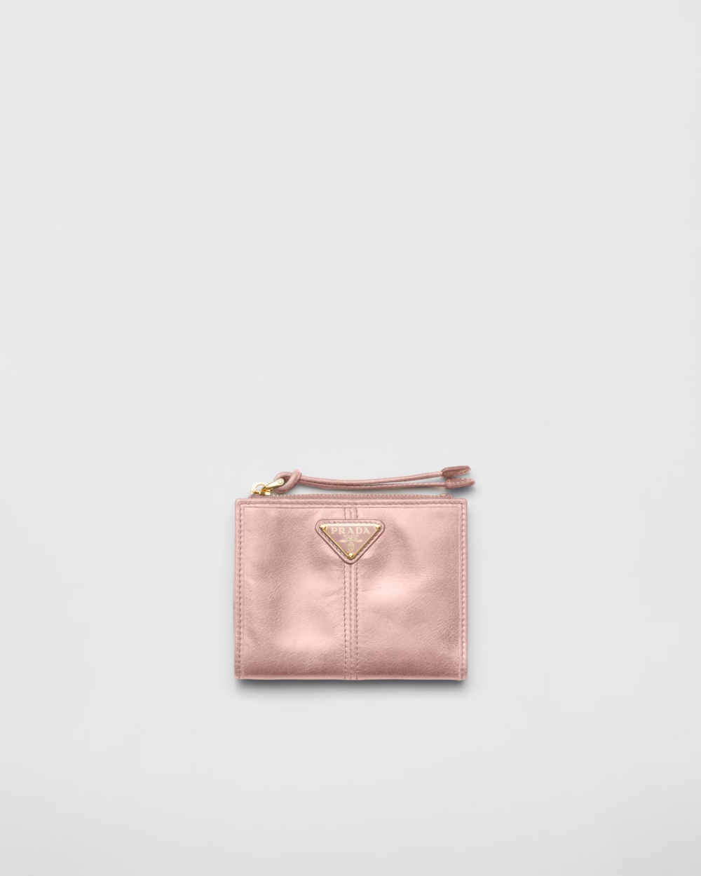 PRADA 皮革短銀包