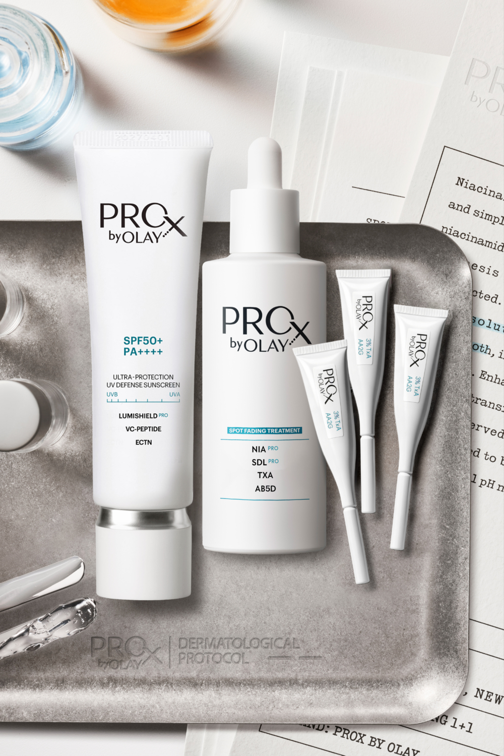 PROX小白瓶突破性升級，開啟1+1淡斑新紀元。