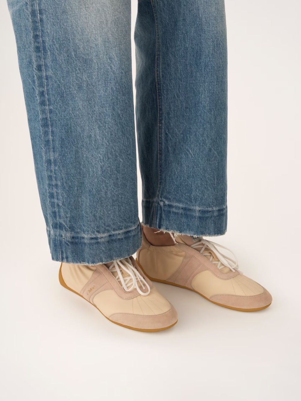 Chloé Kick 運動鞋 Blushy Beige