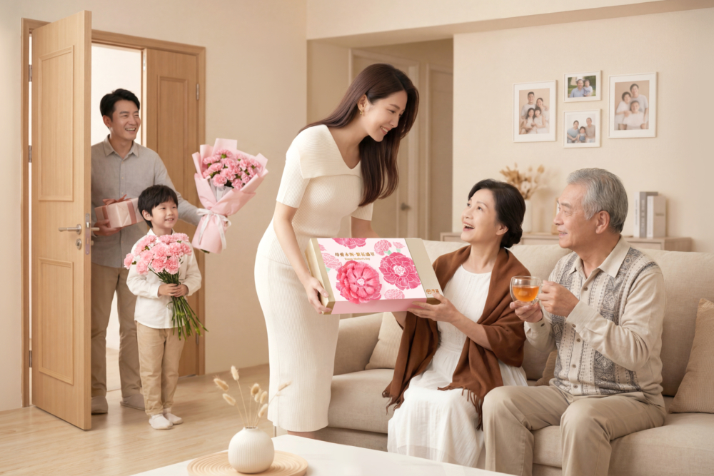 今年母親節別忘了向媽媽說出心中的感謝之意。