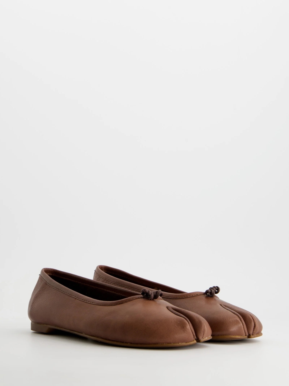 ULANKA leather Tabi ballet flats