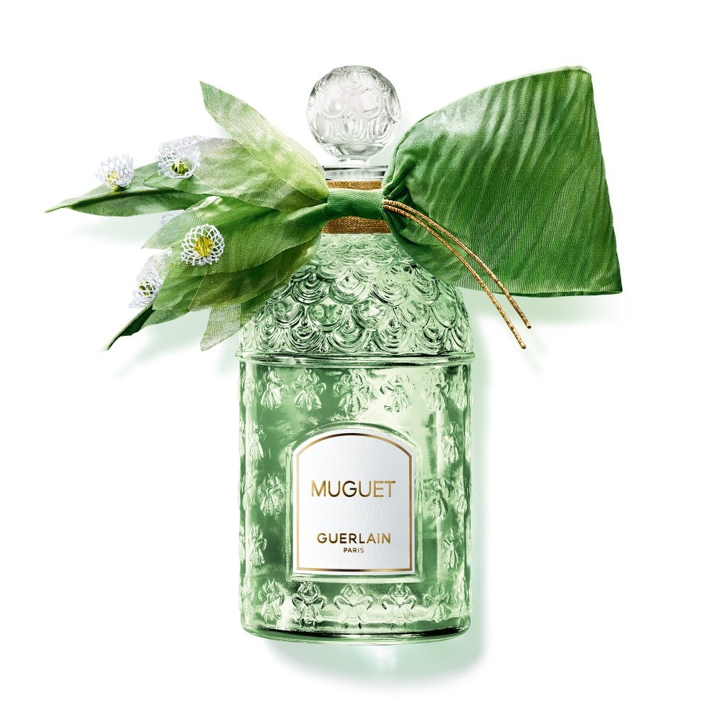 GUERLAIN 鈴蘭淡香水 錦綢珍繡蜂印瓶