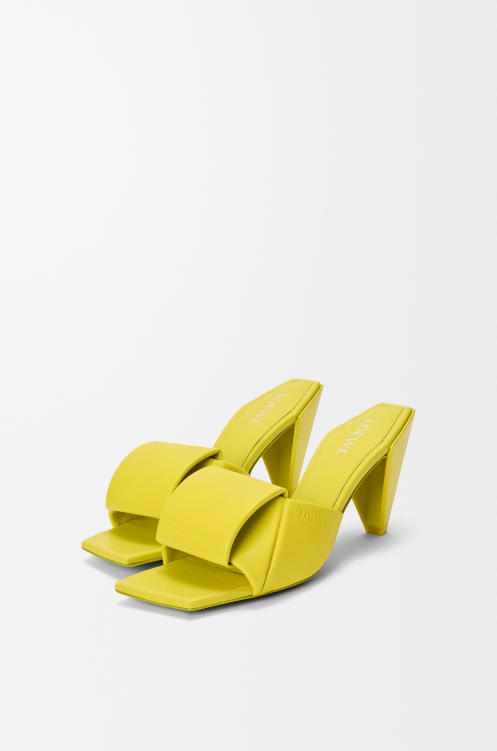 LOEWE Origami slide in lambskin