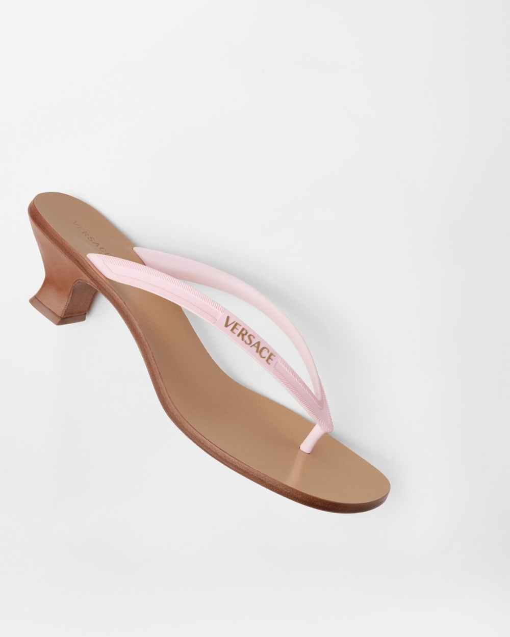 Versace Sophie Rubber Thong Sandals 40 mm