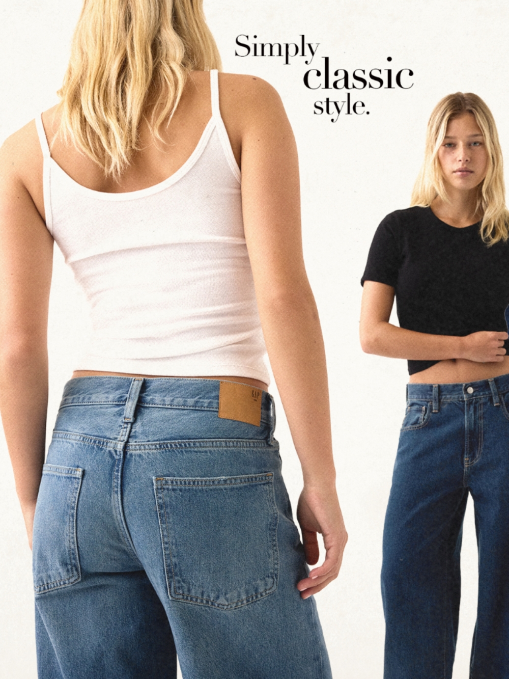 以90年代Denim為靈感，推出Extra Baggy與Low Rise Loose兩種版型