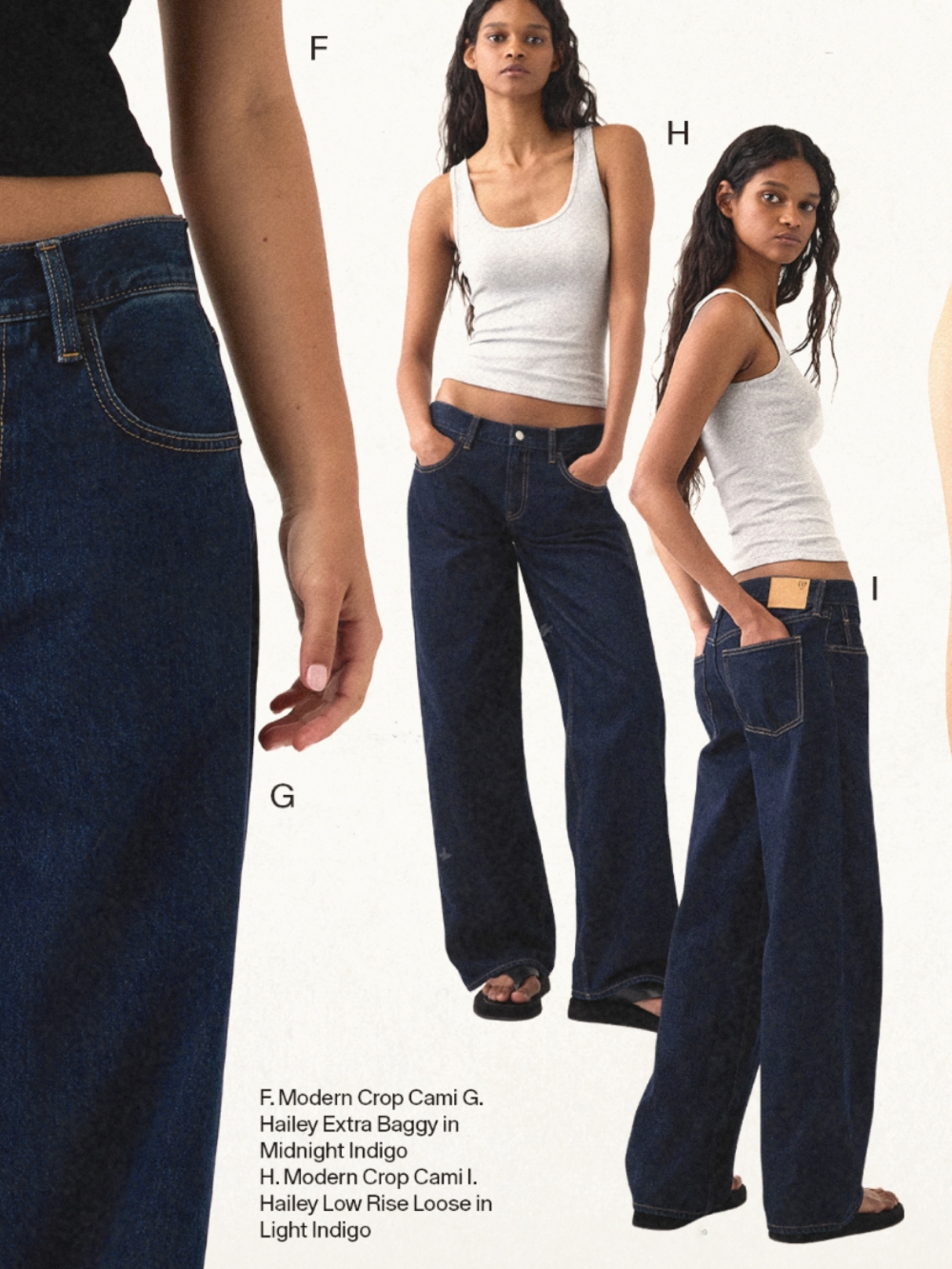 以90年代Denim為靈感，推出Extra Baggy與Low Rise Loose兩種版型