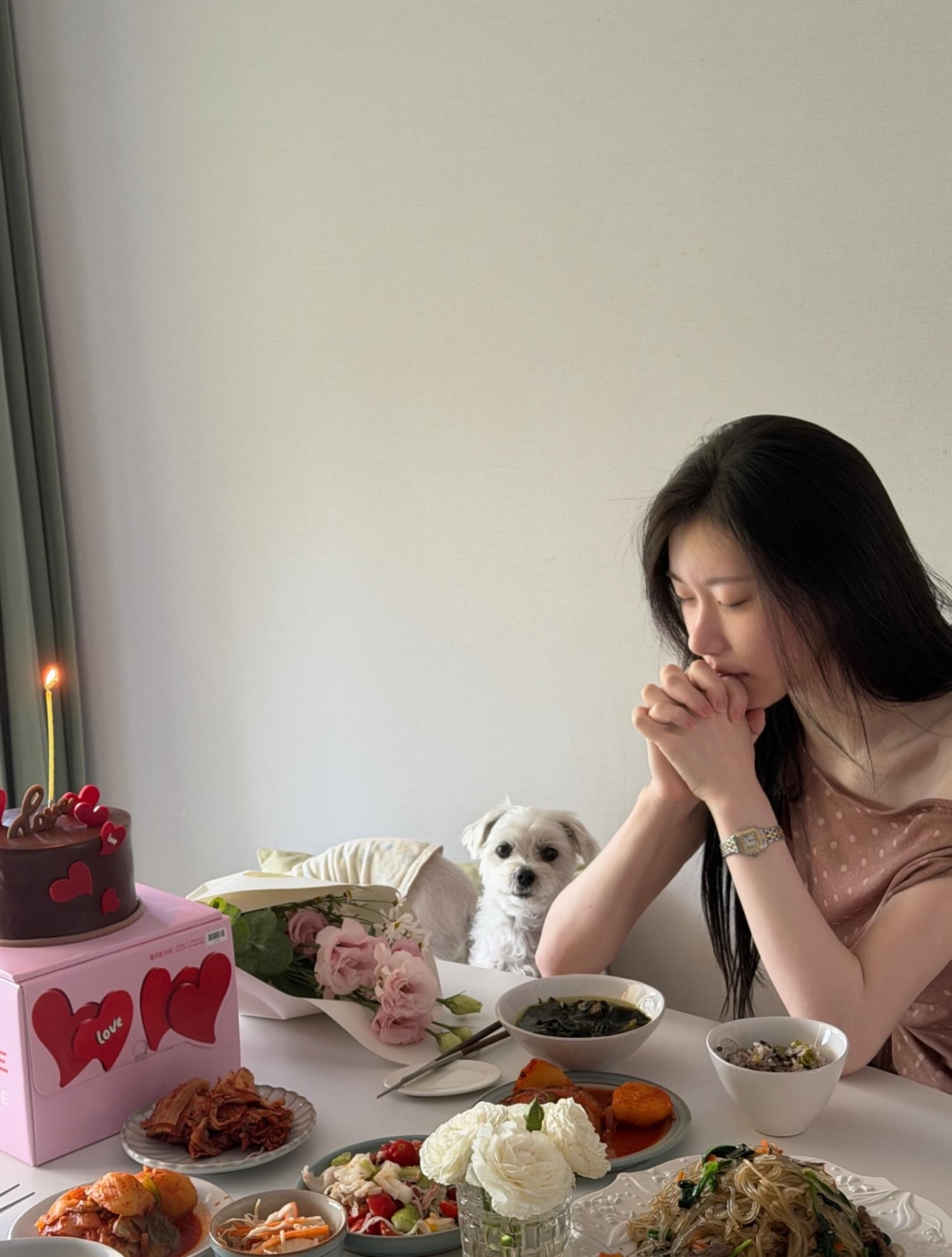 即使今天沒有發生什麼特別的事情，只要平安、普通地度過，也可以感到滿足