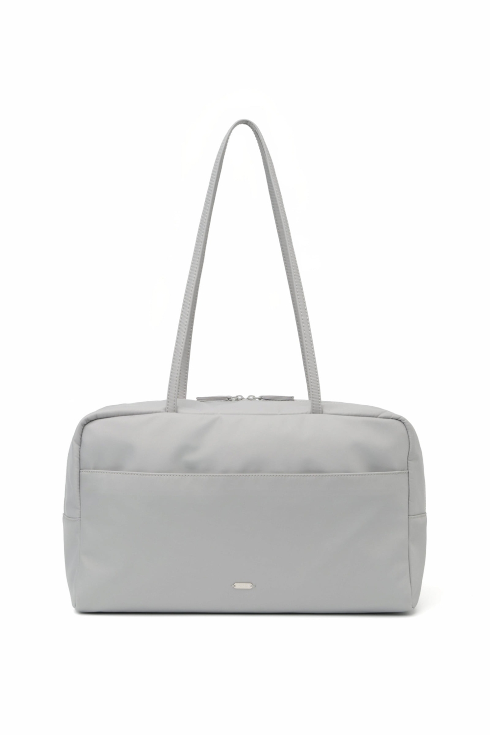 Large Nylon Pocket Bag Grey