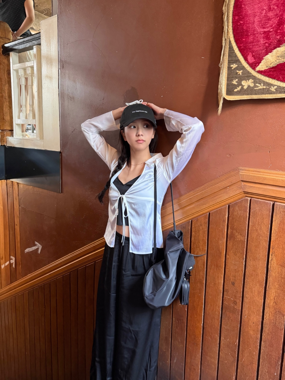 Jisoo曾背過的Nylon Pony Backpack，是AVAM相當有代表性的款式