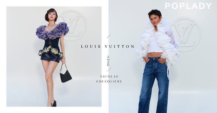 Zendaya、Lisa齊聚Louis Vuitton大秀!SS27前排星光太強,Zendaya重穿《The Odyssey》蕾絲外套成最大亮點
