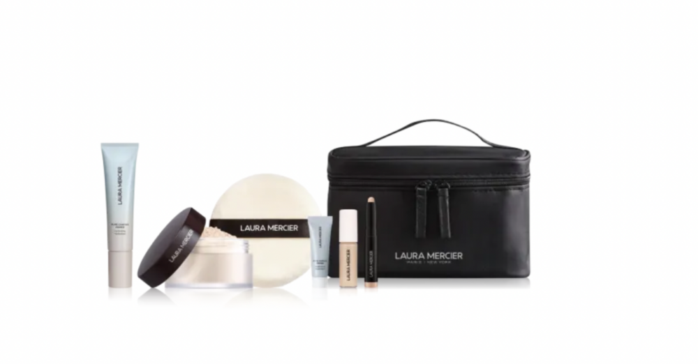 LAURA MERCIER皇牌持久底妝套裝優惠價HK$750–HK$790（原價HK$1,390–HK$1,430）