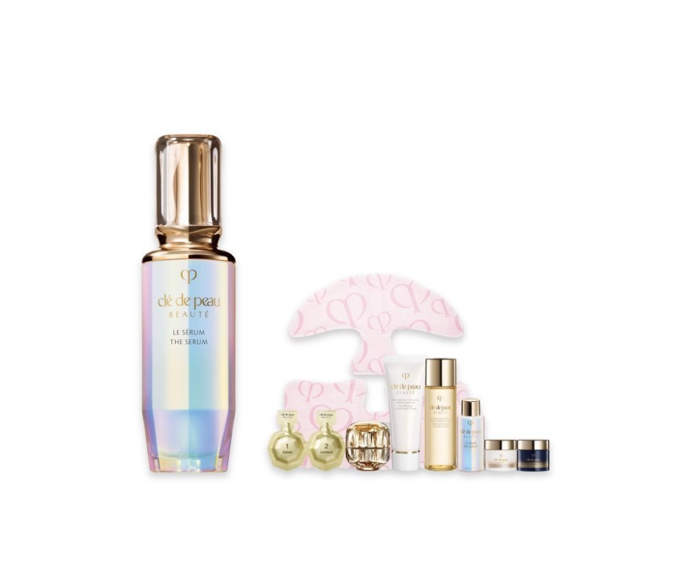 啟德店限定Clé de Peau Beauté LE SÉRUM 煥活細胞精華75ml套裝 優惠價HK$2,700（價值HK$4,425）