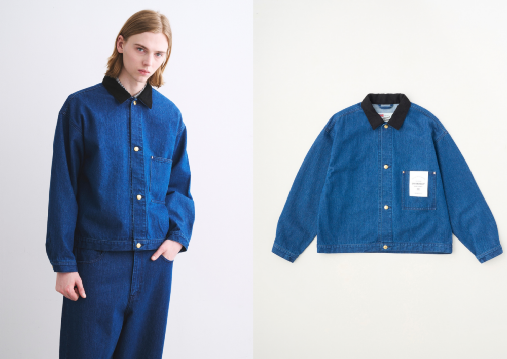 Work Jacket 001D 撞色牛仔工裝外套 NT$10,500