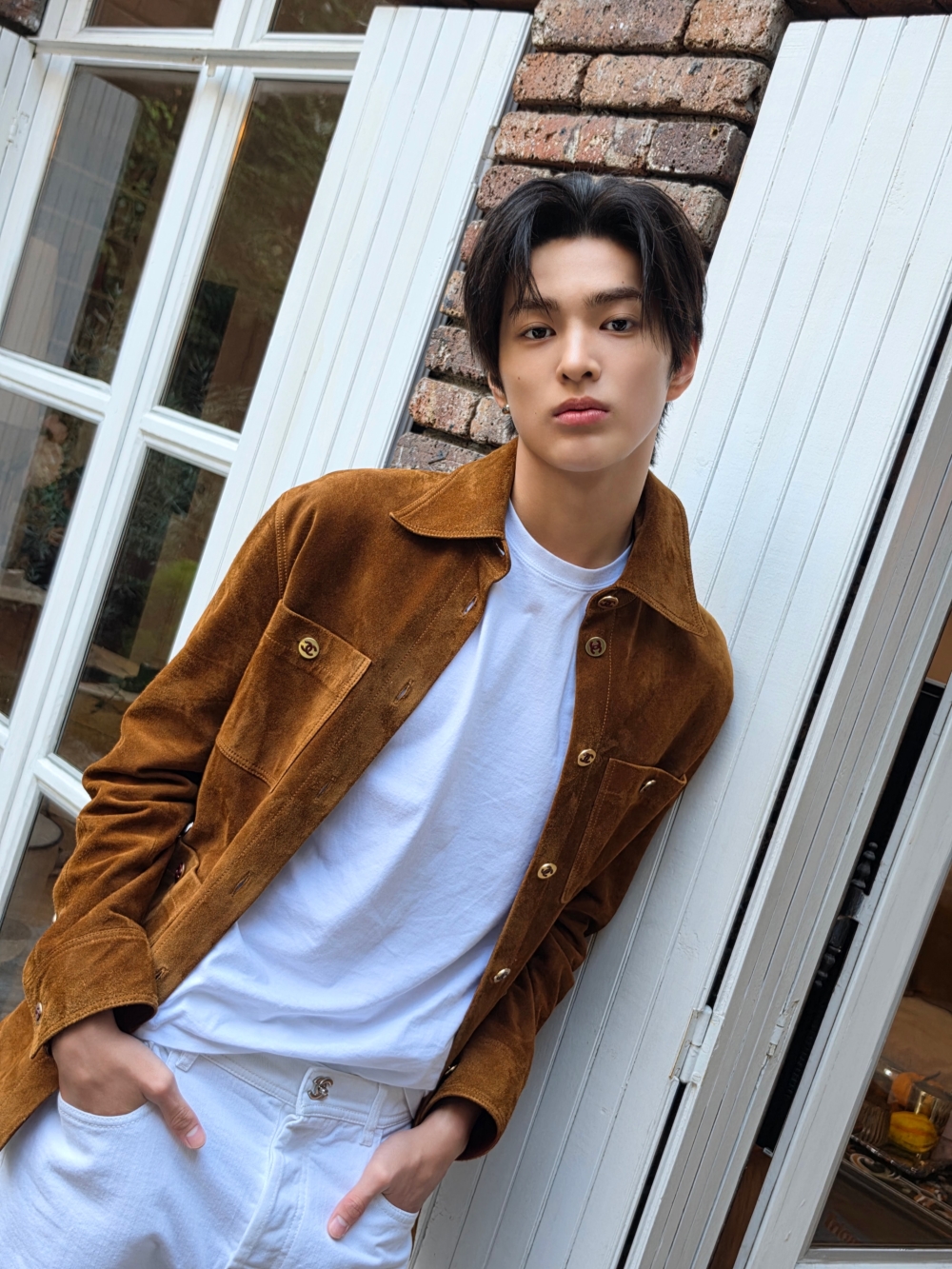 同樣首次來到CHANEL巴黎大秀的還有CORTIS成員KEONHO安乾鎬